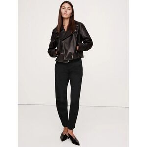 New Banana Republic Barrel Leg Jeans 14 Weekender Slim Black 713475 NWT